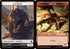 Cat Beast (28) // Dragon (17) Token